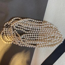 7MM左右天然淡水珍珠项链