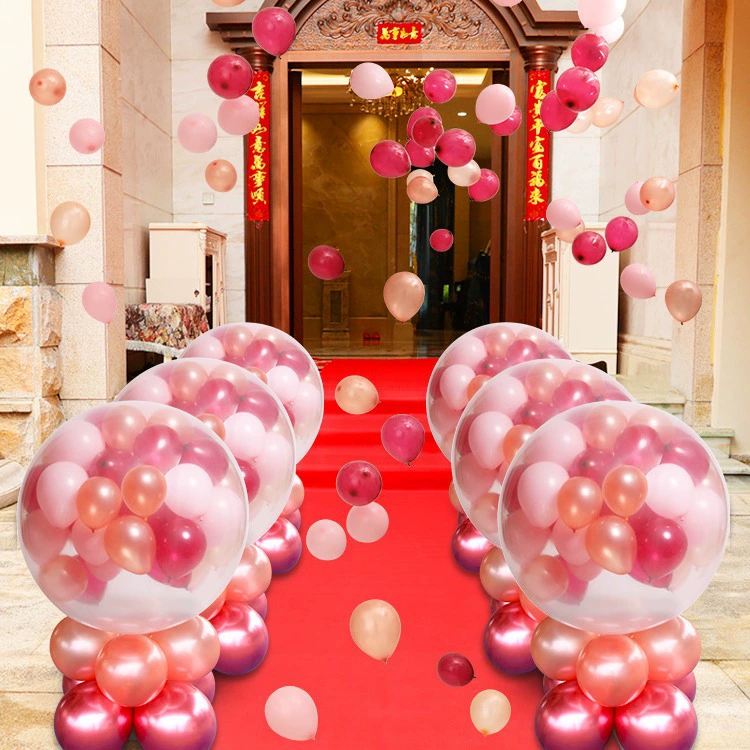 Набор для взрыва больших круглых шаров для свадебных мероприятий и праздничных открытий.