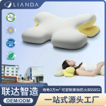 跨境爆款颈椎枕异形枕助睡眠护颈枕家用侧睡枕头慢回弹记忆棉枕头