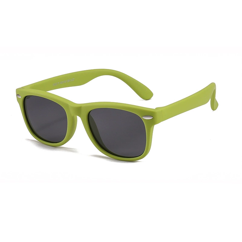 Silicone Children's Sunglasses, UV Protection, TAC Polarized Lenses, Assorted Colors (Ages 2+)
