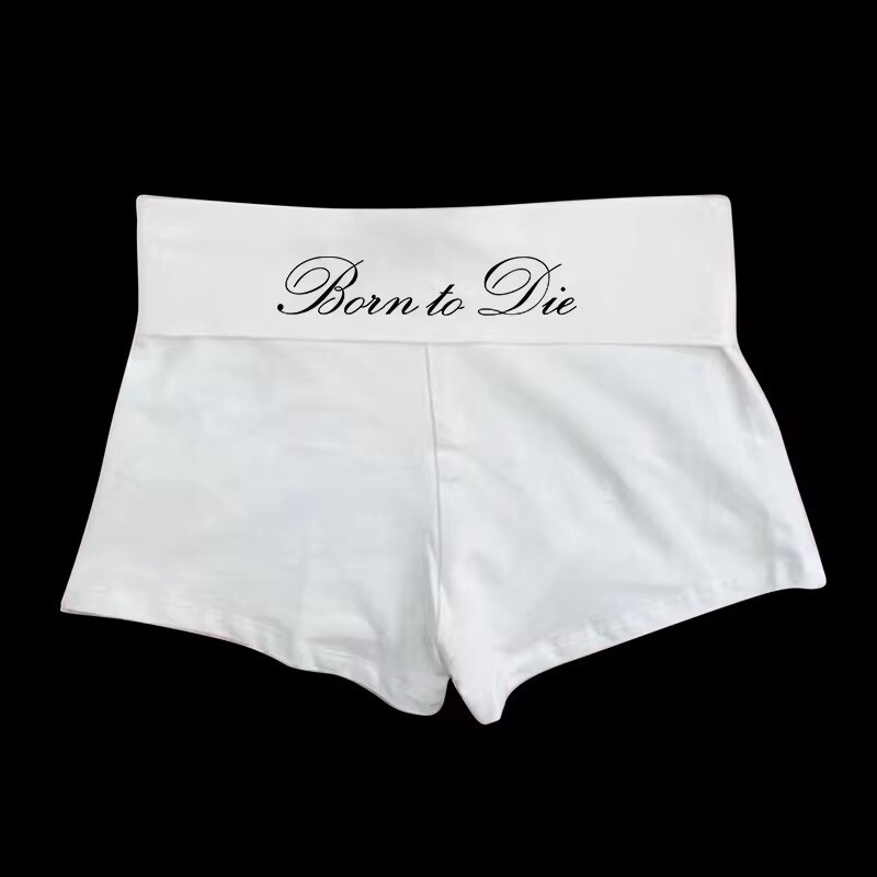 Cross-Border Women's Sports Shorts, Versatile Casual Street Style, Tight-Fitting Printed Retro Bottoms, Wholesale Printed Design