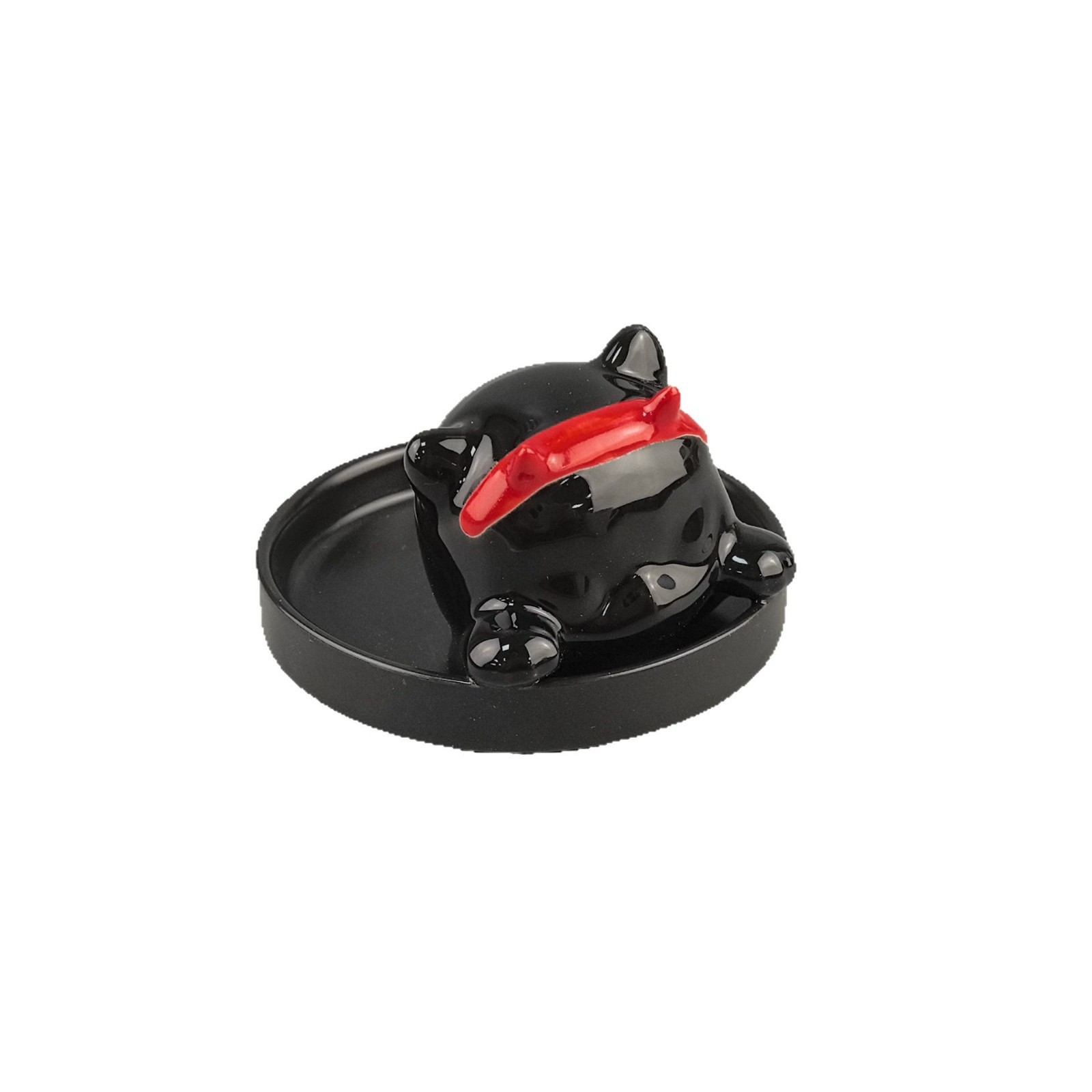 Creatividad transfronteriza de Halloween negro gatito candelabro decoraciones gatito hogar sala de estar decoraciones de escritorio