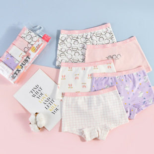 Girls' underwear category A large children's girls' shorts cotton children's boxers female baby leggings manufacturers wholesale