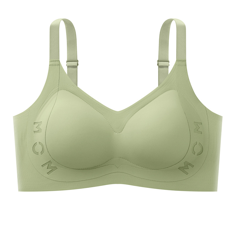 Ropa interior de espalda hermosa sin costuras, sujetador anti-caída de soporte suave, sujetador anti-caída sin anillo de acero, sujetador trasero de tres pechos