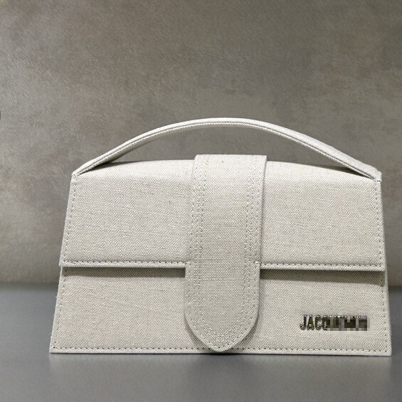 Jacquemus New Canvas Small Square Bag Satchel Shoulder Crossbody Bag