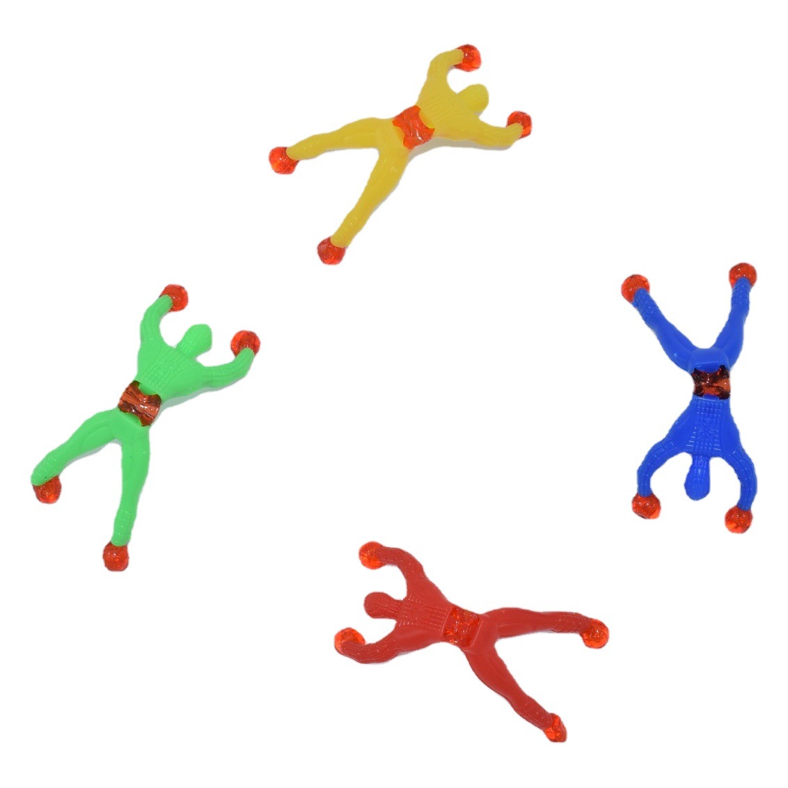 Wall Climbing Man Wall Climbing Spider Man Sticky Little Man Sticky Wall Somersault Spider Man Children Decompression Artifact