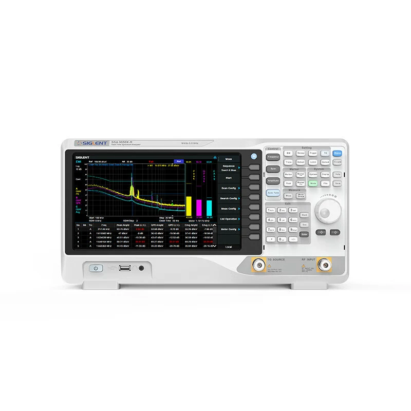Анализатор спектра Dingyang SSA3032/50/75X-R в реальном времени, 7,5 ГГц с отслеживанием источника TG