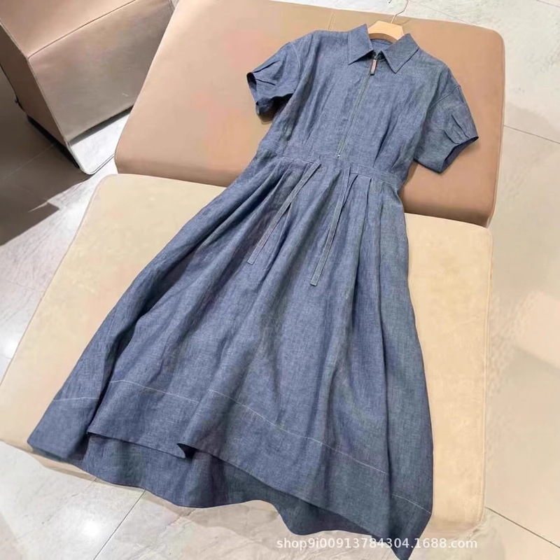 Aesthetic Tiancai, a Very Beautiful and Elegant Dress! ! Unique, Beautiful, Accessible Luxury, Classy Linen Skirt