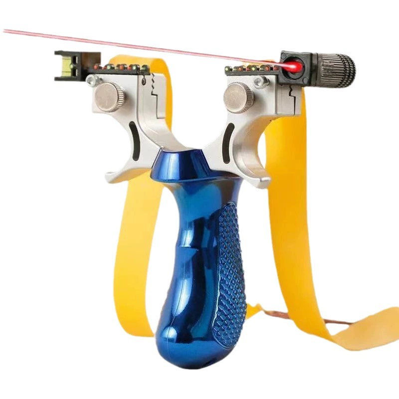 Высокоточная Рогатка 98K Открытый лазер быстрого давления для взрослых Конкурентоспособная плоская кожаная инфракрасная мощная легендарная Рогатка