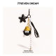 Maillard Style Star Miu Style Bag Pendant Ins Cute Girl Bag Accessories Keychain Lanyard Pendant Gift
