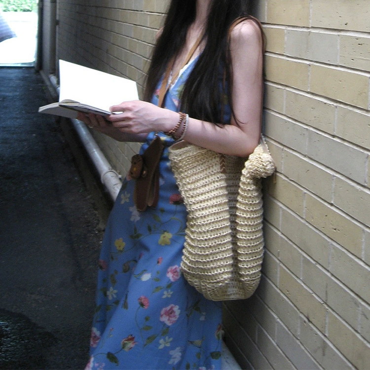 Французское нежное элегантное платье с V-образным вырезом и поясом для женщин, осенний новый дизайн, принтованное, стройное и шикарное платье-жилет