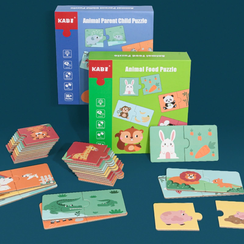 Wooden cognitive brainteaser for training, toy, color, early education, training