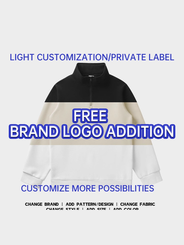 Men's FW2025 US Streetwear Hoodie - Solid Color Thick Fleece|undefined