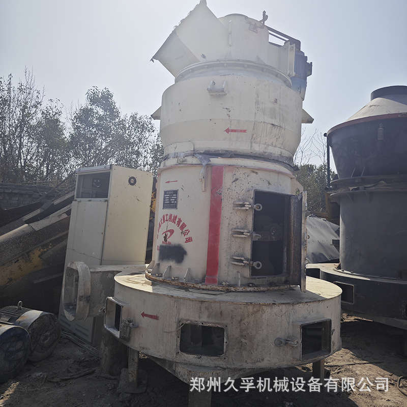二手九成新恒达1280雷蒙磨粉机 3-10t/h 80-400目可调 高效研磨