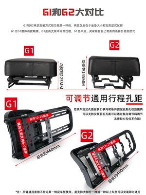 Electric car tail box: tail box rack extension bracket