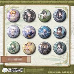 2025年新作チニャン君ストーリーキャラクター立絵シリーズアクリルバッジ猫小九猫4月鯉逍遥