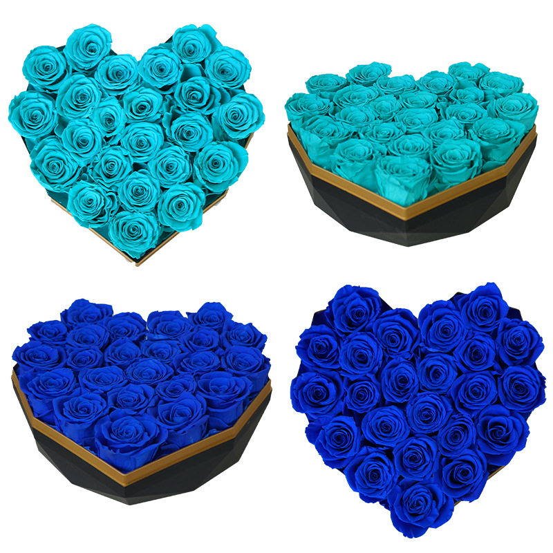 Yunnan Yongsheng Flor Diamante amor abrazo cubo flores rosa al por mayor transfronteriza Amazon productos florales