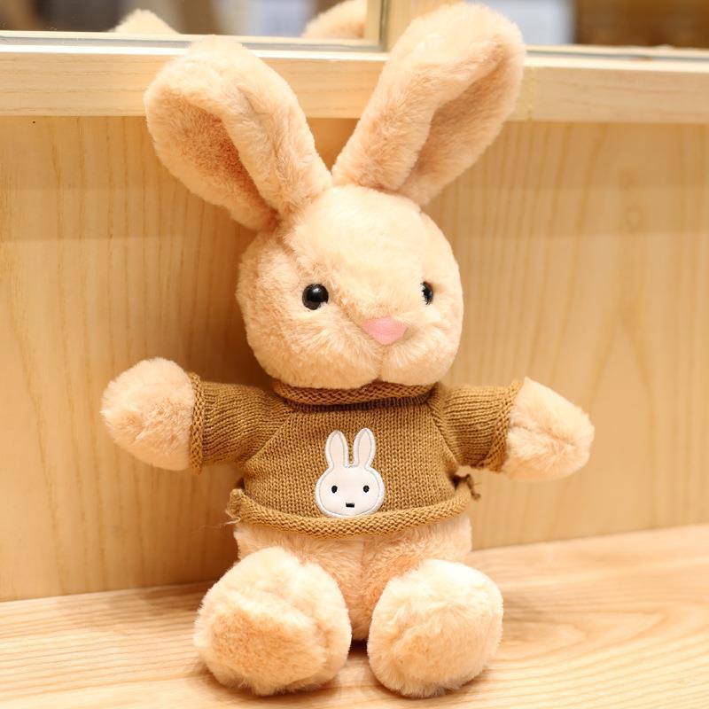 Boutique brown sweater rabbit