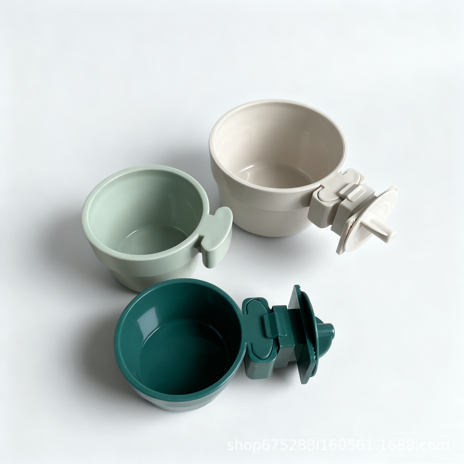 圆形鸟碗鸟食盒食杯鸽子鹌鹑雏鸭小宠饮水器喝水碗小宠用品鸟食碗