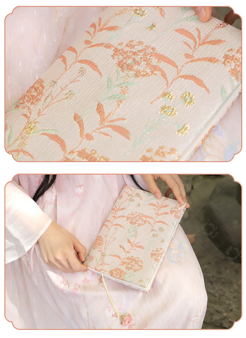 Handmade Fabric Book Cover 3