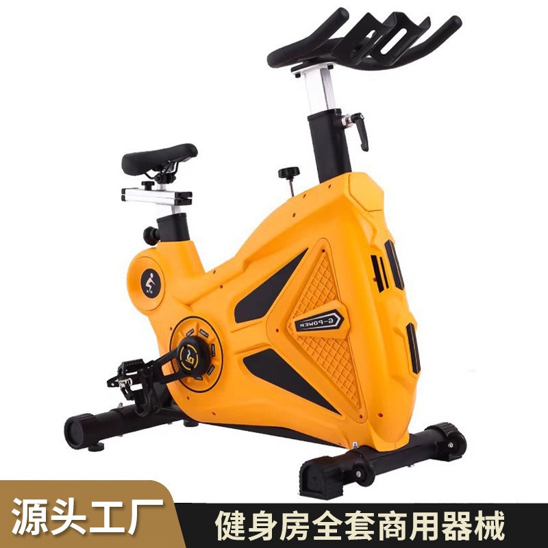 Commercial Spinning Bike, Home Fitness Silent Indoor Bicycle, Exercise Magnetic Control Exercise Bike, Aerobic Equipment