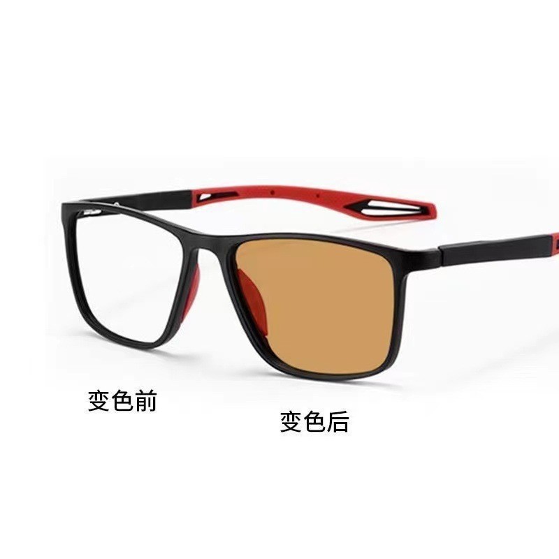 Gafas ultraligeras de alta calidad para ancianos, gafas de cambio de color, gafas de alta definición anti-luz azul, gafas de luz multifocal progresivas