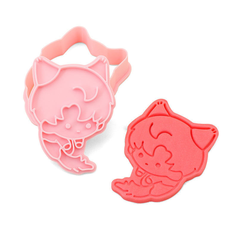 Nuevo juego de herramientas de modelo de impresión de galletas amor y fábrica de moldes de galletas de fondant de dibujos animados de espacio profundo al por mayor