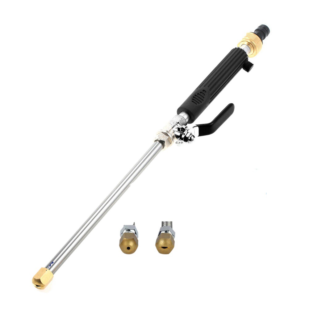 Tienda de belleza del coche de lavado de coches suministros especiales traje pistola de agua grande de alta presión tubería de agua del hogar latón garantía pistola de limpieza