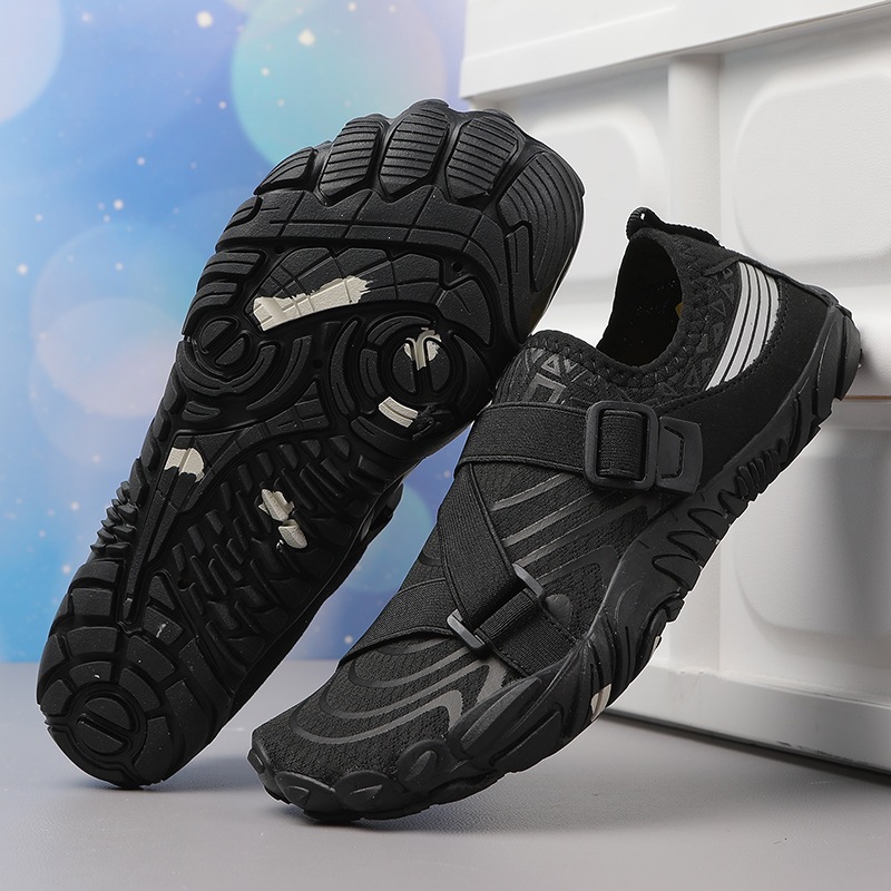 Nuevos zapatos multicolores de cinco dedos, zapatos de natación multifuncionales, zapatos para nadar, zapatos de entrenamiento de yoga para parejas, zapatos de entrenamiento de yoga para interiores