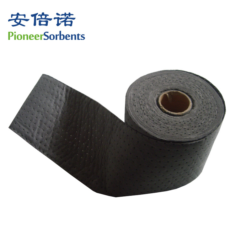 厂家化学吸附棉吸油吸水棉酸碱吸收棉卷 灰色吸污垫擦拭吸油3mm