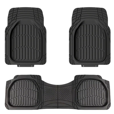 hot-selling cross-border, 4-piece set, 74*35MM, Universal Foot Pad - eco-friendly-pvc-black-3-piece-set
