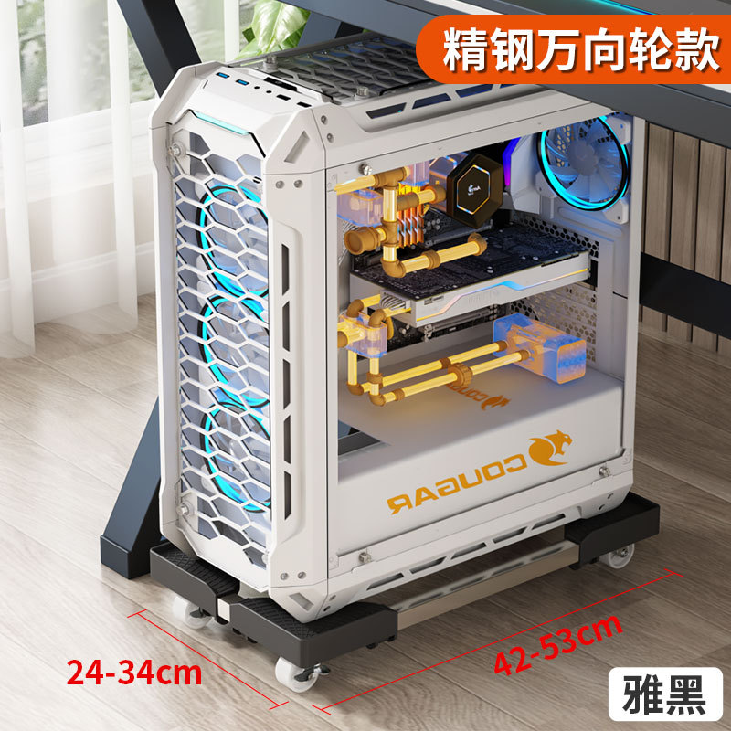 야 헤이 1.5 인치 고급 강철 유니버설 휠 단일 레이어