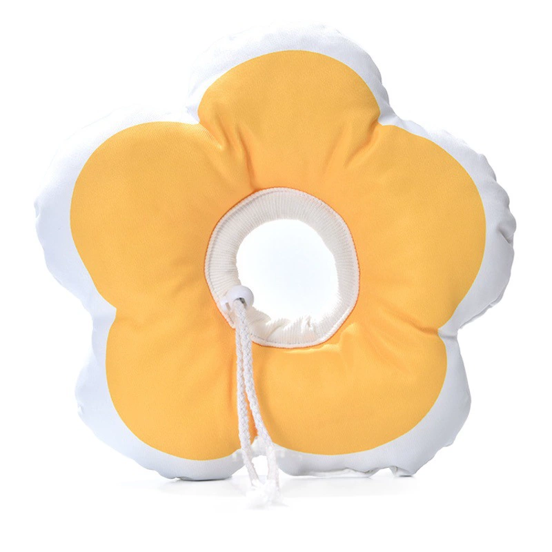 Водонепроницаемый ошейник для кошек Подсолнух для домашних кошек Элизабет кольцо для стерилизации против облизывания против царапин ошейник красота защитный чехол