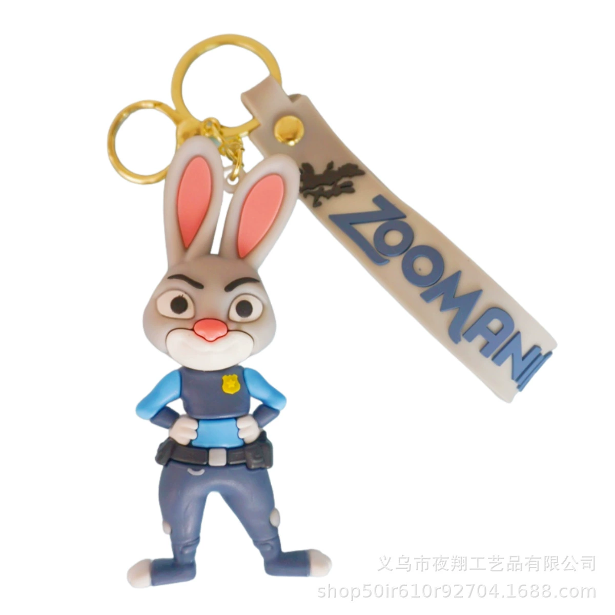 Брелок из мягкой резины с cartoon, кукла, подвеска для ключей, (Cross-border trading), подарок на день рождения