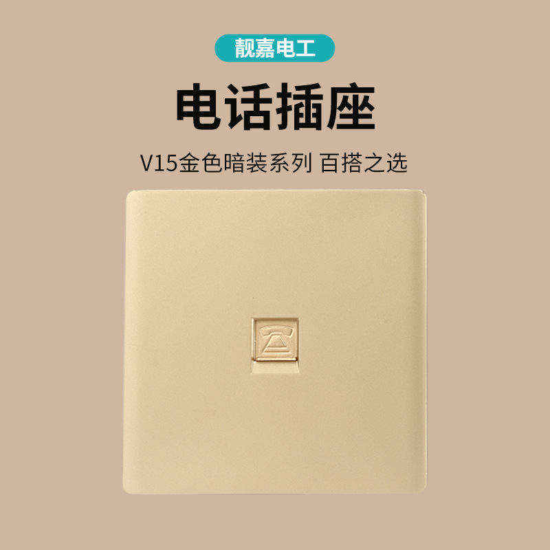 V15 telephone socket