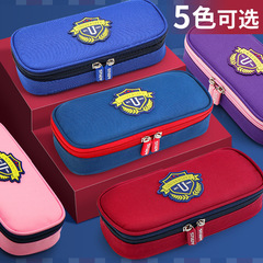 英倫學院風貴族筆袋多功能男初高中小學生牛津布鉛筆袋撞色文具盒