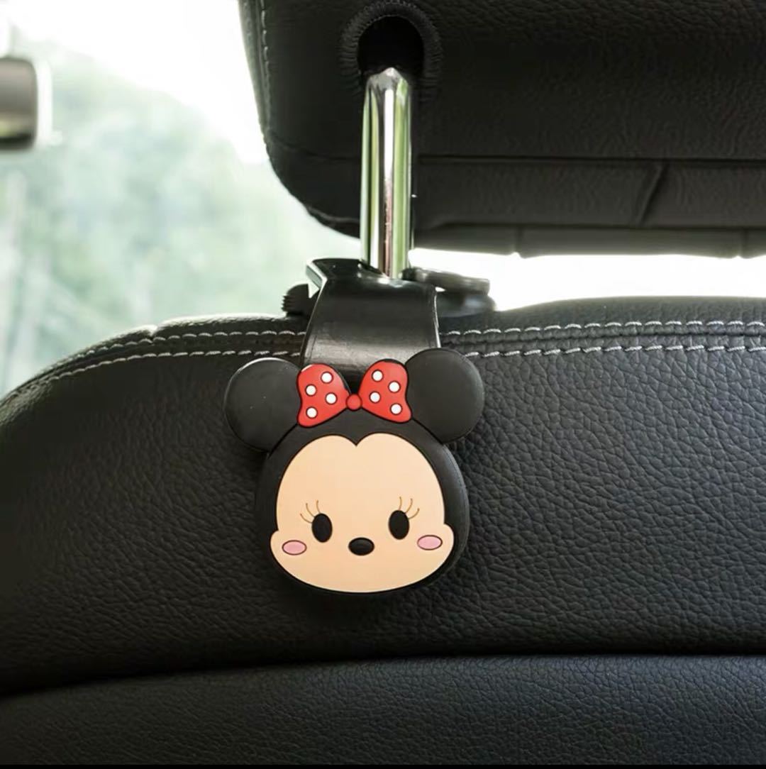 Productos de automóviles creativos, asiento trasero montado en el automóvil, gancho de asiento trasero, gancho de automóvil pequeño, lindo