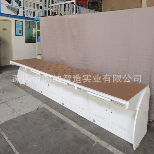Monitoring console security equipment central console single and double multi-link command center dispatching control cabinet factory