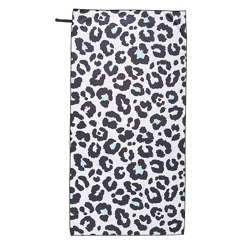 Shengchun Toalla de playa de terciopelo de doble cara absorbente Toalla de secado rápido Comercio exterior Toalla de baño de microfibra cambiable de impresión digital transfronteriza