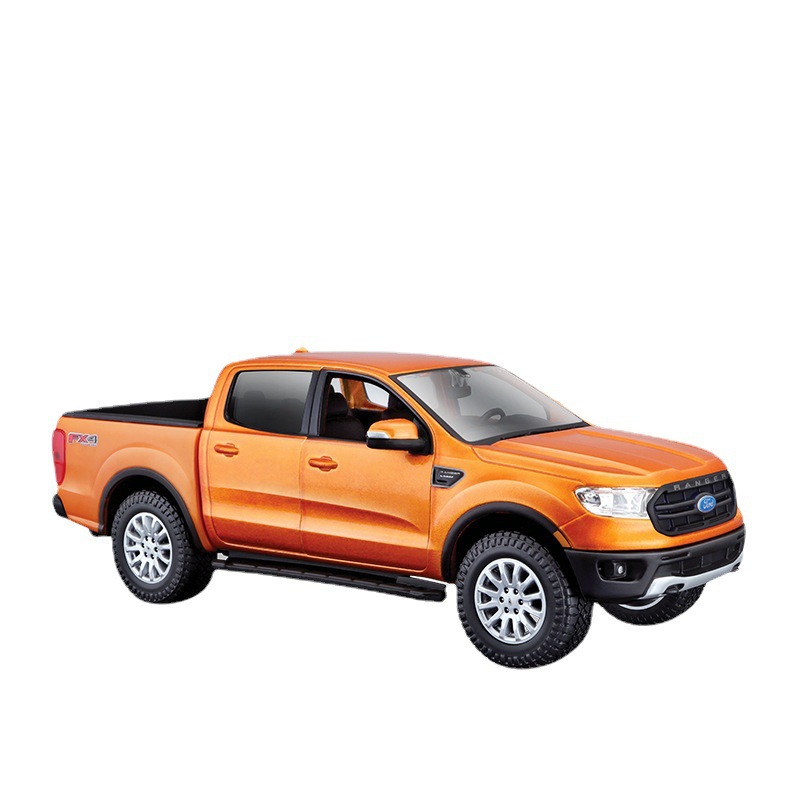 Meichi Figure 1:24 Simulation Alloy Car Model Ford Pickup Metal Car Model Ornaments Collectible Boys Toys