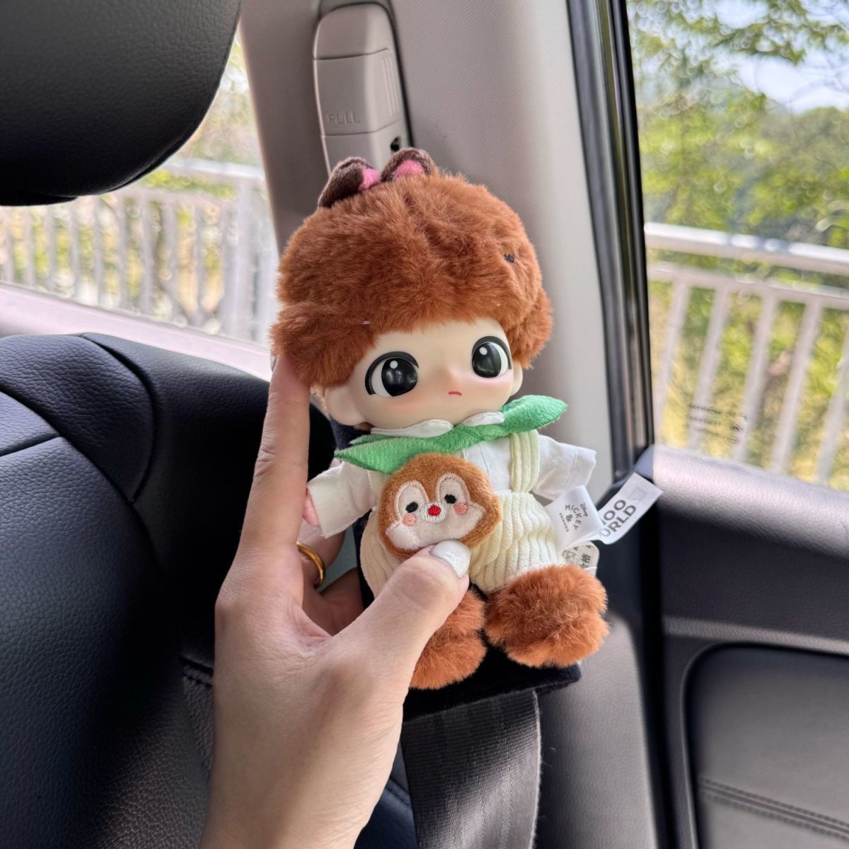 Dimoo Car Accessories Car Seat Belt Protective Cover Dimoo Anti-Shoulder Strap Car Interior Decoration Supplies