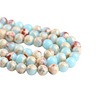 Jiuya Crystal 7A -level Shoushan Stone San beads Blue Emperor Blue Emperor Stone Semi -Product Manufacturer Direct Sales