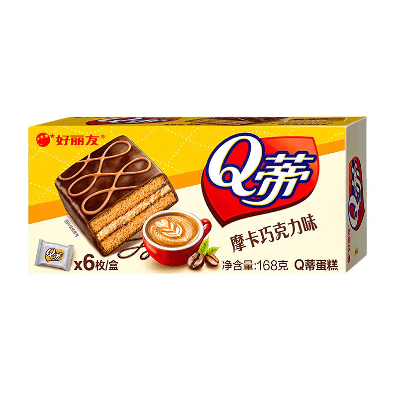 好丽友Q蒂 摩卡口味 6枚