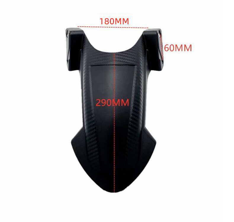 Electric Scooter Rear Mudguard, Rear Wheel Inner Mudguard, Electric Motorcycle Water Shield, Universal Pp Plastic Guard