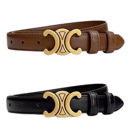 迪麗熱巴同項2025ベルト高級百合耐久性新型ズボンベルト女性ベルトアメリカレトロ