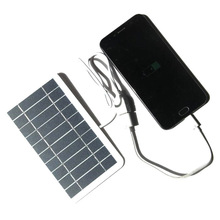 跨境热销2W5V太阳能充电板 太阳能户外手机移动电源充电器现货