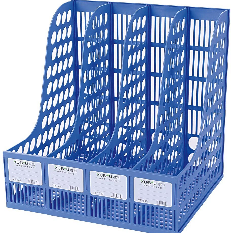 粤富 Four Union File Frames Plastic Data Sheet Desktop Storage Frame Storage File Public Supplies Wholesale