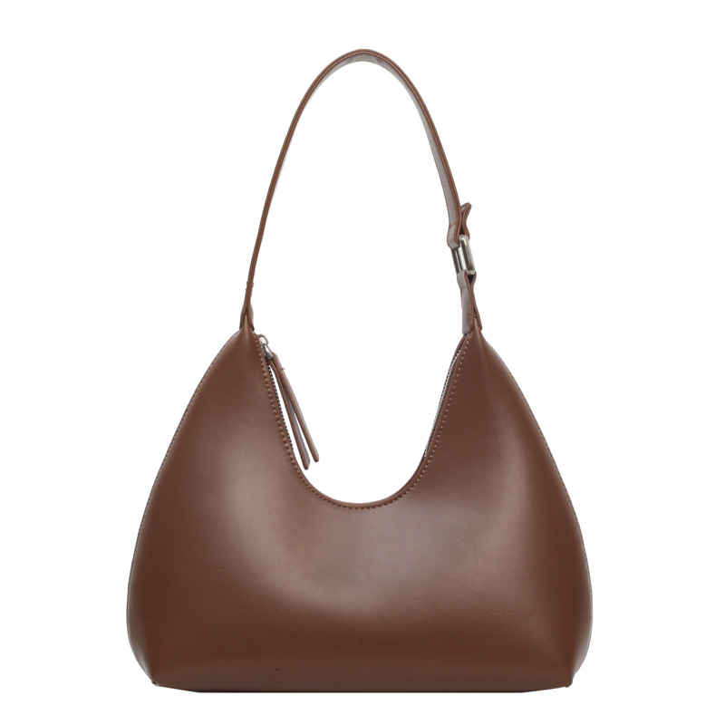 Axilas femininas 2024 novas em formato de crescente minimalista com temperamento versátil, viagens casuais, textura portátil,_voghion.com