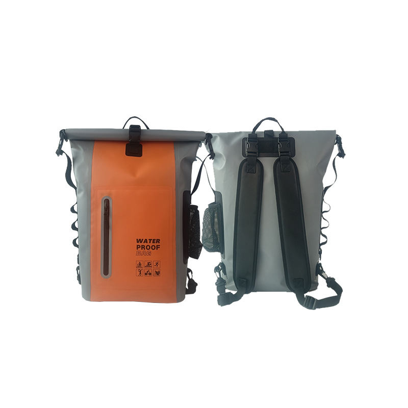 Mochila impermeable de comercio exterior transfronterizo Mochila para deportes al aire libre, escalada y rastreo de ríos, camping y ciclismo, bolsa impermeable de gran capacidad