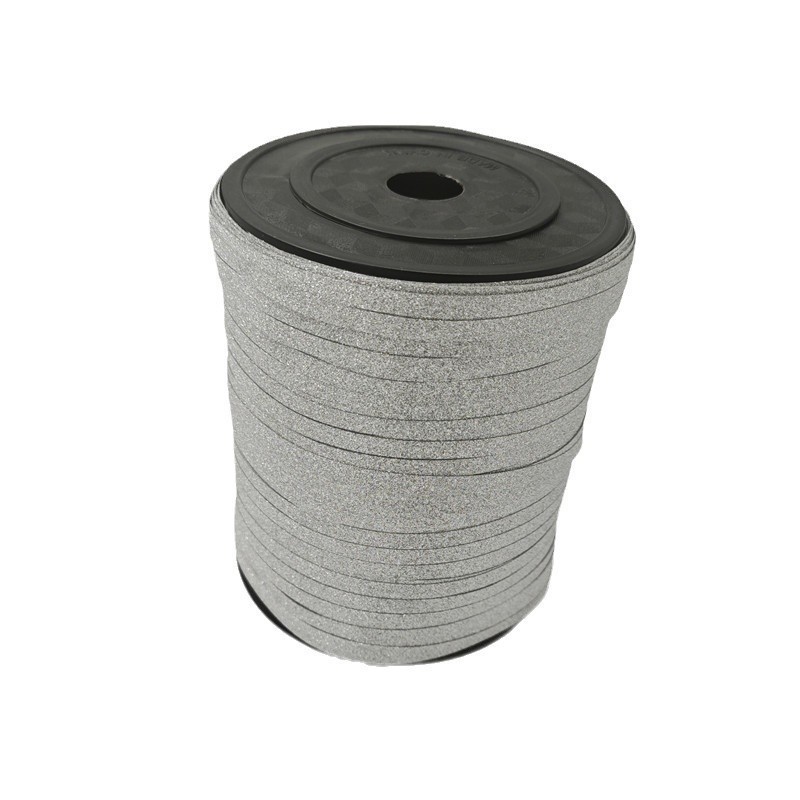 500 yardas de globo de cinta de color láser película de aluminio de cinta de color embalaje de regalo de cuerda de tracción de cuerda de bandera embalaje de regalo